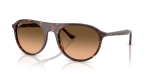 แว่นกันแดด Rayban RB2215F-14293B Havana Red Pink Gradient Rayban RB2215F 14293B กรอบลายฮาวานาแดง เลนส์ไล่ระดับดำสู่ชมพู