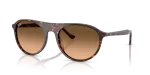 Rayban RB2215F 14293B กรอบลายฮาวานาแดง เลนส์ไล่ระดับดำสู่ชมพู