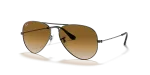 แว่นกันแดด Rayban Aviator RB3025-004/51 Gunmetal Brown Gradient Rayban Aviator RB3025 004/51 กรอบกันเมทัล เลนส์น้ำตาลอ่อนไล่ระดับ