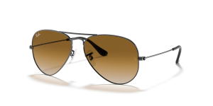 Rayban Aviator RB3025 004/51 กรอบกันเมทัล เลนส์น้ำตาลอ่อนไล่ระดับ
