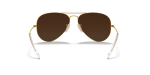 แว่นกันแดด Rayban Aviator RB3025-112/19 Gold Green Flash Rayban Aviator RB3025 112 19 ขาแว่นด้านใน