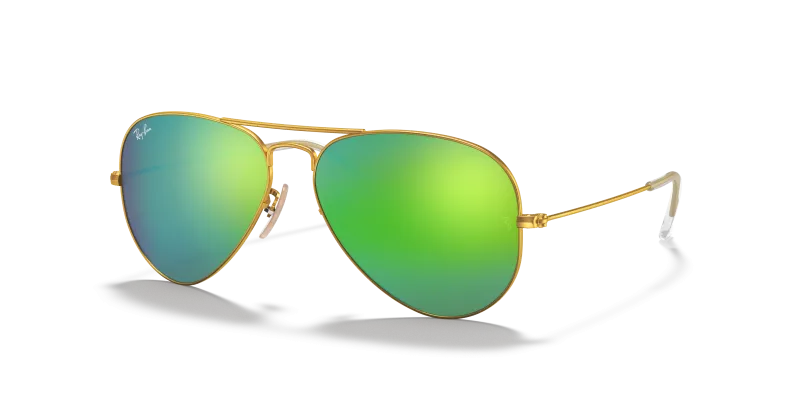 Rayban Aviator RB3025 112 19 แว่นกันแดดทองด้าน Unisex