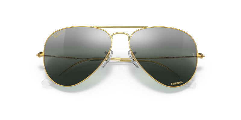 Rayban Aviator RB3025 9196G6 close-up ด้านหน้า