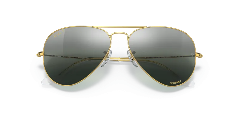 Rayban Aviator RB3025 9196G6 close-up ด้านหน้า