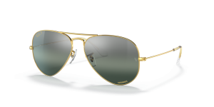 Rayban Aviator RB3025 9196G6 แว่นกันแดดทองเลนส์โพลาไรซ์ Unisex