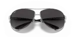 Rayban RB3386-003/8G เงิน close-up ด้านหน้า