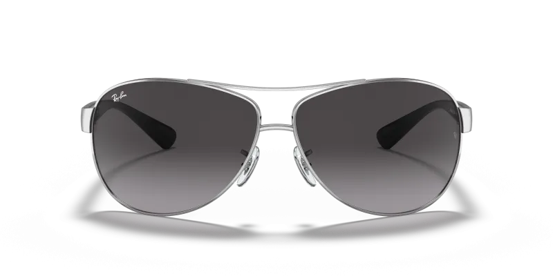 Rayban RB3386-003/8G เงิน ด้านหน้า