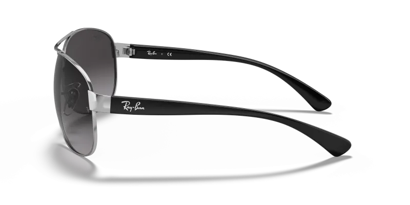 แว่นกันแดด Rayban RB3386-003/8G เงิน มุมข้าง