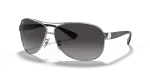 Rayban RB3386-003/8G เงิน แว่นกันแดดทรงนักบิน