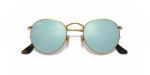 Rayban Round Metal RB3447N 001 30 close-up ด้านหน้า