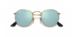 Rayban Round Metal RB3447N 001 30 close-up ด้านหน้า