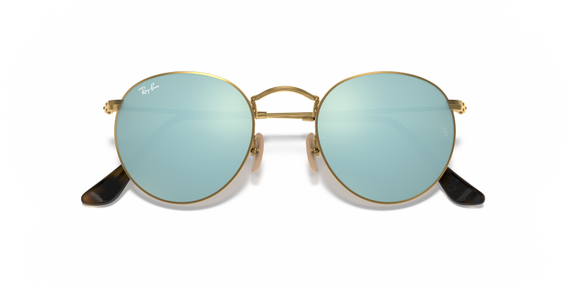 Rayban Round Metal RB3447N 001 30 close-up ด้านหน้า