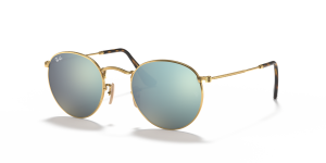 Rayban Round Metal RB3447N 001 30 แว่นกันแดดอะริสต้า