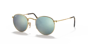 Rayban Round Metal RB3447N 001 30 แว่นกันแดดอะริสต้า