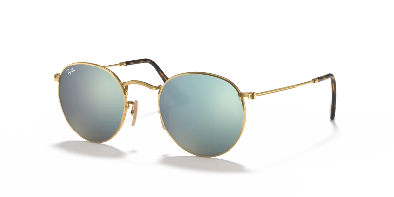 Rayban Round Metal RB3447N 001 30 แว่นกันแดดอะริสต้า