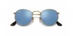 Rayban Round Metal RB3447N 001 9O close-up ด้านหน้า