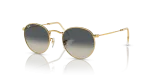 Rayban Round Metal RB3447 001/71 กรอบทอง เลนส์เทาไล่ระดับ