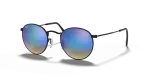 Rayban Round Metal RB3447 002 4O แว่นกันแดดดำ Unisex