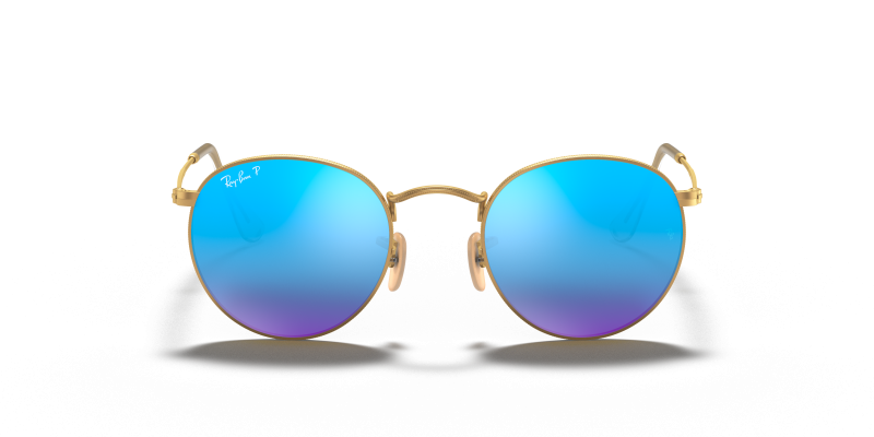 Rayban Round Metal RB3447 112 4L ด้านหน้า