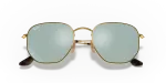 Rayban RB3548N-001/30 อะริสต้าทอง close-up ด้านหน้า