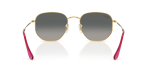 Rayban Hexagonal RB3548N 001 71 ขาแว่นด้านใน
