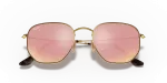 Rayban RB3548N-001/Z2 อะริสต้าทอง close-up ด้านหน้า