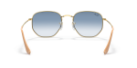 Rayban Hexagonal RB3548 001/3F ขาแว่นด้านใน