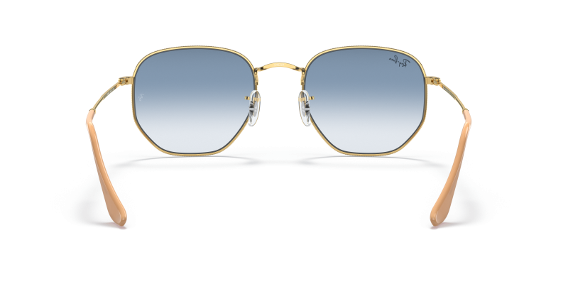 Rayban Hexagonal RB3548 001/3F ขาแว่นด้านใน
