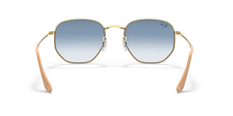 Rayban Hexagonal RB3548 001/3F ขาแว่นด้านใน
