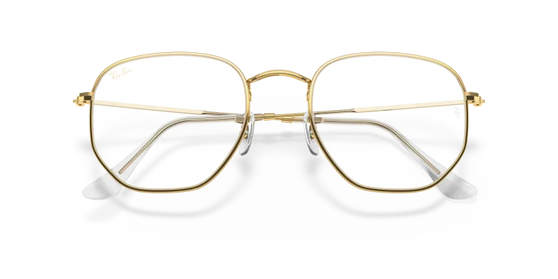 Rayban Hexagonal RB3548 9196BF close-up ด้านหน้า