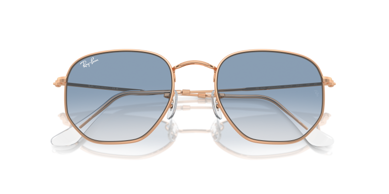 Rayban Hexagonal RB3548 92023F close-up ด้านหน้า
