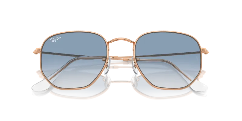 Rayban Hexagonal RB3548 92023F close-up ด้านหน้า