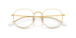 แว่นกันแดด Rayban Jack RB3565-001/GG Arista Sapphire Transitions Rayban Jack RB3565 001 GG close-up ด้านหน้า