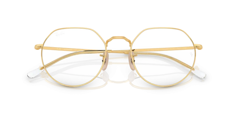 Rayban Jack RB3565 001 GG close-up ด้านหน้า