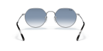 แว่นกันแดด Rayban Jack RB3565-003/3F Silver Clear Gradient Blue Rayban Jack RB3565-003/3F เงิน ขาแว่นด้านใน