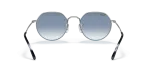 แว่นกันแดด Rayban Jack RB3565-003/3F Silver Clear Gradient Blue Rayban Jack RB3565-003/3F เงิน ขาแว่นด้านใน