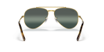 แว่นกันแดด Rayban New Aviator RB3625-9196G6 Legend Gold Polarized Rayban RB3625 9196G6 ขาแว่นด้านใน