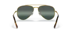 แว่นกันแดด Rayban New Aviator RB3625-9196G6 Legend Gold Polarized Rayban RB3625 9196G6 ขาแว่นด้านใน