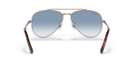 แว่นกันแดด Rayban New Aviator RB3625-92023F Rose Gold Rayban RB3625 92023F ขาแว่นด้านใน