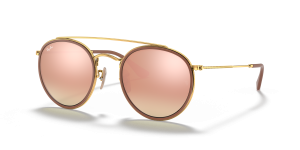 Rayban RB3647N 001/7O กรอบอะริสต้า เลนส์มิเรอร์น้ำตาล