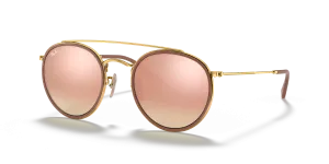 Rayban RB3647N 001/7O กรอบอะริสต้า เลนส์มิเรอร์น้ำตาล