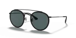แว่นกันแดด Rayban RB3647N-002/R5 Black Blue Rayban RB3647N 002/R5 กรอบดำ เลนส์น้ำเงินเทา