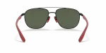 Rayban RB3659M-F02871 ดำ ขาแว่นด้านใน