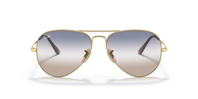 Rayban Aviator Metal II RB3689 001/GD แว่นกันแดดด้านหน้า