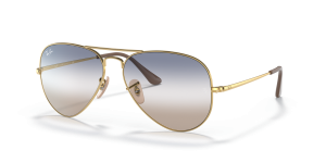Rayban Aviator Metal II RB3689 001/GD กรอบอาริสต้า เลนส์ Bi-Gradient