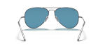 แว่นกันแดด Rayban Aviator Metal II RB3689-004/S2 Gunmetal Blue Polarized Rayban Aviator Metal II RB3689-004/S2 กันเมทัล ขาแว่นด้านใน