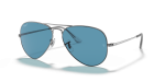 แว่นกันแดด Rayban Aviator Metal II RB3689-004/S2 Gunmetal Blue Polarized Rayban Aviator Metal II RB3689-004/S2 กันเมทัล แว่นกันแดดทรงนักบิน
