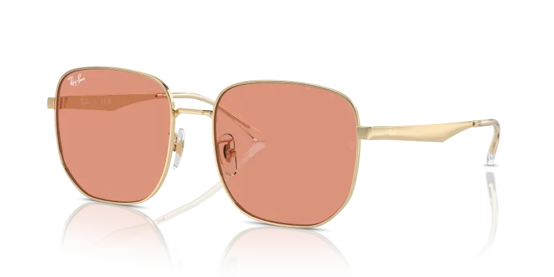 Rayban RB3713D 921374 แว่นกันแดดทองอ่อน Unisex