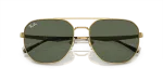 Rayban RB3724D 001/71 close-up ด้านหน้า