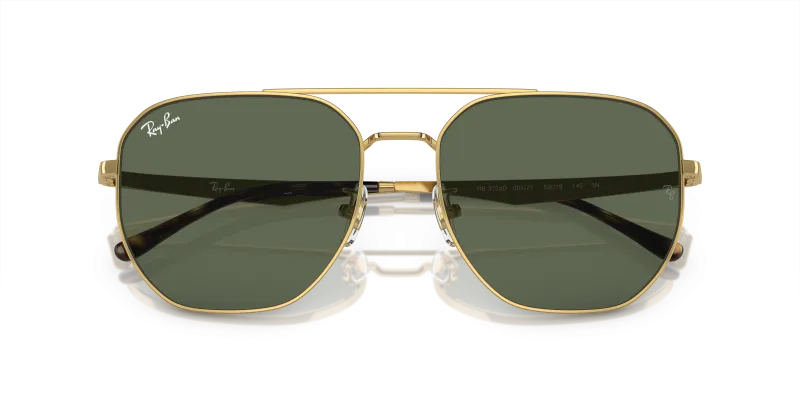 Rayban RB3724D 001/71 close-up ด้านหน้า